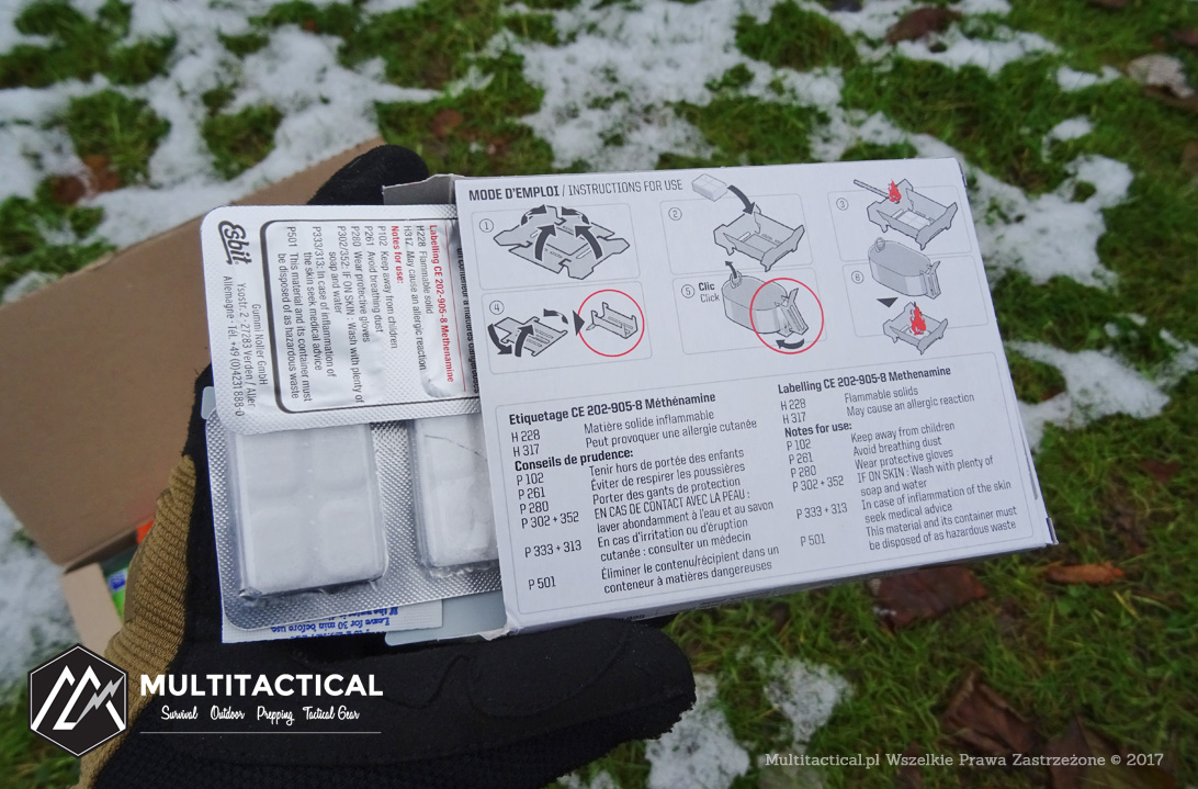 Multitactical.pl - Survival Outdoor Prepping Tactical Gear - RCIR – Całodobowa Racja Żywnościowa