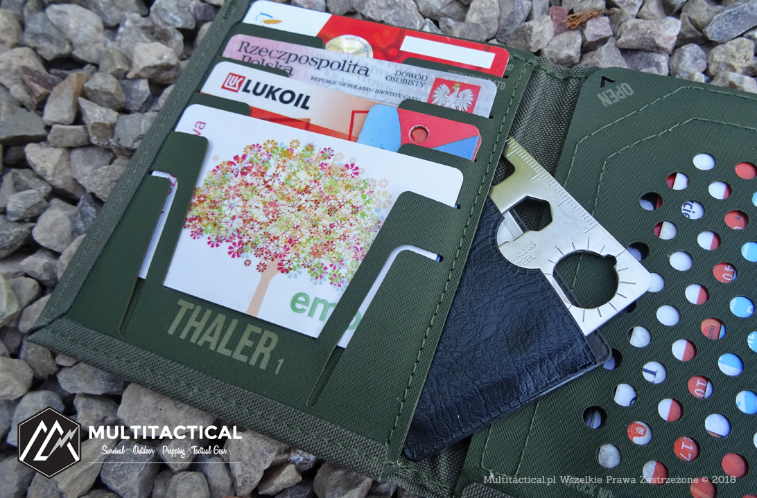 Multitactical.pl - Survival Outdoor Prepping Tactical Gear - HUSAR THALER® Medium - Recenzja portfela