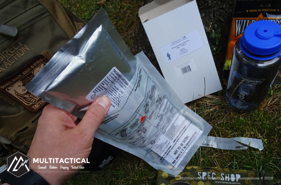 Multitactical.pl - Survival Outdoor Prepping Tactical Gear - UAB KEDAINIU KONSERVU FABRIKAS MRE - Wojskowe racje żywnościowe - Recenzja
