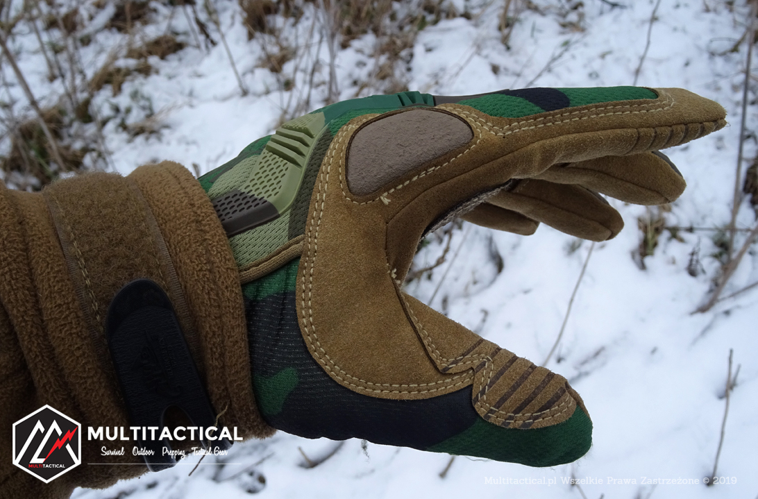 Multitactical.pl - Survival Outdoor Prepping Tactical Gear - Mechanix Wear M-Pact Woodland - Recenzja