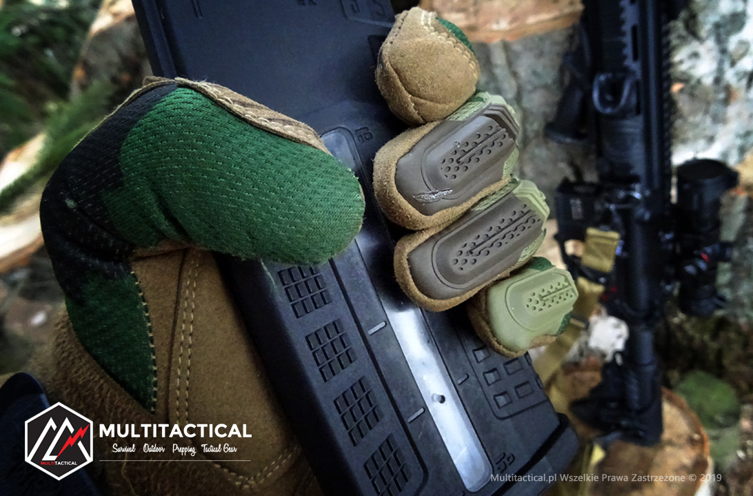 Multitactical.pl - Survival Outdoor Prepping Tactical Gear - Mechanix Wear M-Pact Woodland - Recenzja