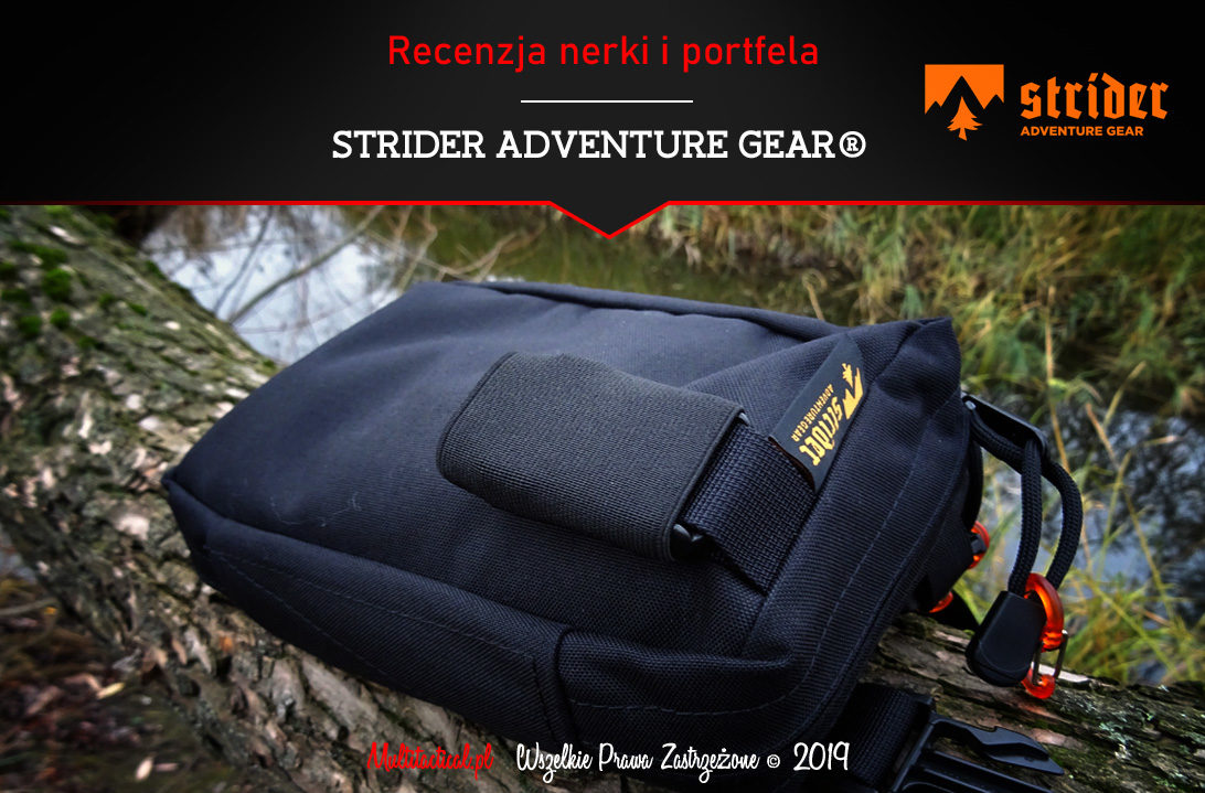Multitactical.pl - Survival Outdoor Prepping Tactical Gear - Strider Adventure Gear - Nerka EDC - Mini portfel podróżny - Recenzja