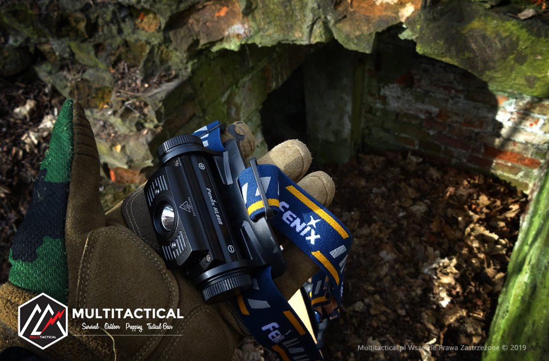 Multitactical.pl - Survival Outdoor Prepping Tactical Gear - Fenix™ HL60R - Latarka czołowa - Recenzja