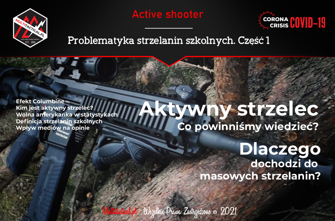 Multitactical.pl - Survival Outdoor Prepping Tactical Gear - Preppers - Active Shooter - Aktywny strzelec - Problematyka strzelanin szkolnych